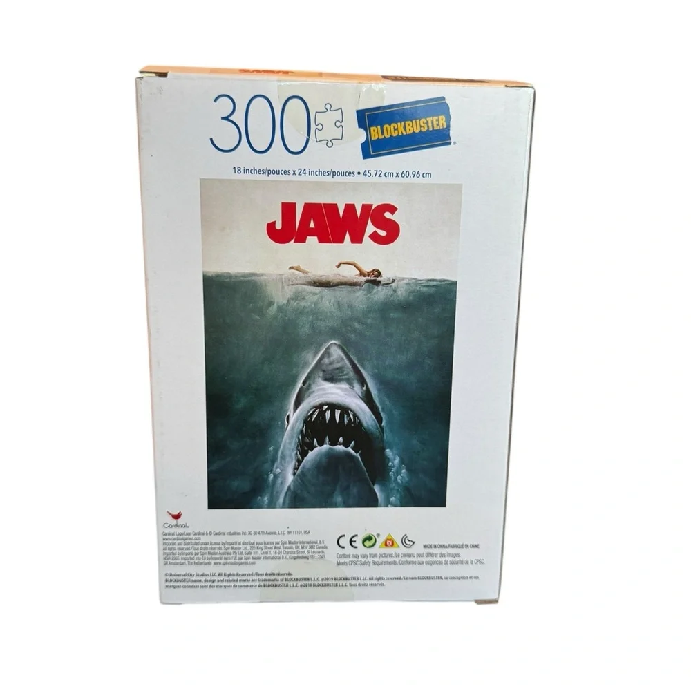 Blockbuster Video Jaws 300-Piece Puzzle - Picture 3 of 4